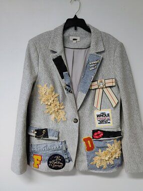 Size 14 Light Grey ladies blazer